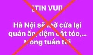 Bị phạt 7,5 triệu đồng vì phao tin ‘Hà Nội mở lại tiệm cắt tóc’