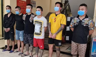 Các đối tượng tại cơ quan công an