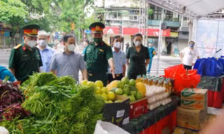 Hình ảnh gian hàng 0 đồng.