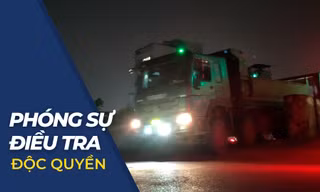 Lần theo những chuyến xe bí ẩn mang đất thải đi bán ở Hà Nội