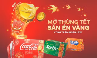 Coca-Cola khởi động chiến dịch Tết 2025: 'Trao tâm ý, gắn kết Tết diệu kỳ'