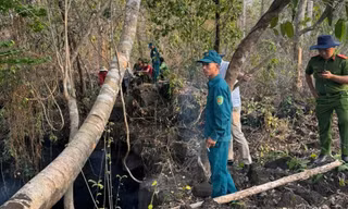 Phát hiện thi thể nam giới quê Hà Nội tại hang động núi lửa Đắk Nông