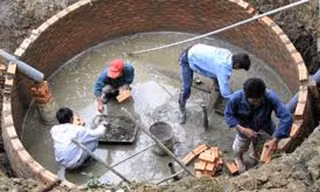 Xây dựng hầm Biogas. Ảnh minh họa