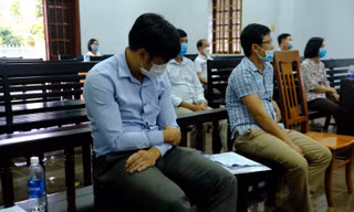 Các bị cáo trong vụ gian lận tiền bồi thường dự án thủy lợi Đắk Drô