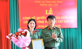Tuyển dụng em ruột cán bộ công an hy sinh khi truy bắt đối tượng ma túy