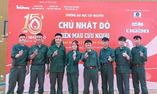 Chủ nhật Đỏ tại Tây Nguyên: Dời lịch về quê để đi hiến máu