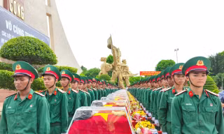 Đắk Lắk an táng 23 hài cốt liệt sĩ hy sinh tại chiến trường Campuchia