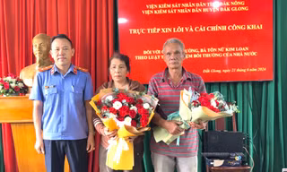 Xin lỗi công khai vợ chồng bị bắt oan ở Đắk Nông