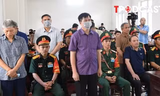 HÌNH SỰ: Lời sau cùng tại tòa của các cựu tướng Cảnh sát biển tham ô 50 tỷ đồng