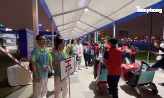Đại quân thể thao Việt Nam gia nhập làng VĐV, sẵn sàng tranh huy chương Asiad