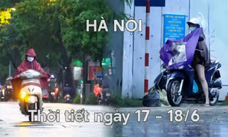 Hà Nội dịu nhẹ có mưa lớn về chiều và đêm