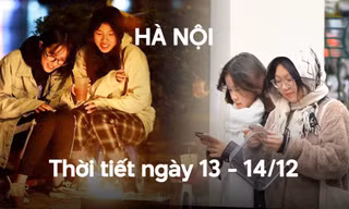 Hà Nội chuyển rét đậm 12-14 độ C từ đêm nay