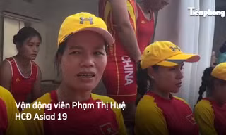 HCĐ Asiad 19 Phạm Thị Huệ: ‘Chúng tôi đã nỗ lực hết sức, VĐV hạng nhẹ không đấu được với hạng nặng’