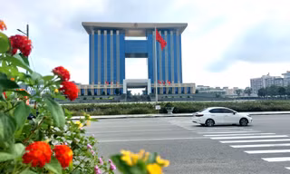 Trung tâm hành chính tỉnh Bình Dương. Ảnh: H.C