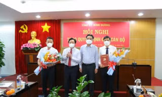 Bình Dương trao quyết định bổ nhiệm nhiều lãnh đạo sở, ngành