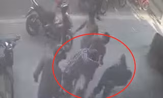 CLIP: Thanh niên bị đánh ‘hội đồng’ giữa đường sau va chạm giao thông ở Bình Dương