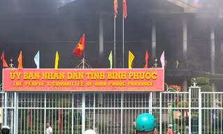 Công an thông tin vụ cháy trụ sở UBND tỉnh Bình Phước