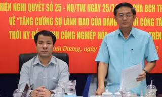 Trung ương Đoàn giám sát việc thực hiện Nghị quyết số 25 tại Bình Dương