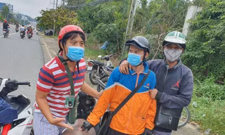 ‘Hiệp sĩ’ Bình Dương bắt kẻ lẻn lên ca bin xe tải cuỗm 350 triệu đồng