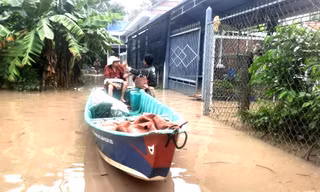 Hồ thủy lợi lớn nhất nước tiếp tục xả lũ, đề phòng ngập nhà ven sông Sài Gòn