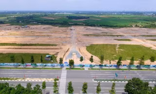 Khu đất 43ha chuyển nhượng trái quy định. Ảnh: Hương Chi