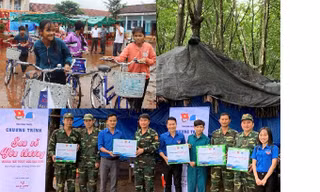 Tuổi trẻ Bình Phước tiếp sức cho học sinh, chiến sĩ vùng biên giới