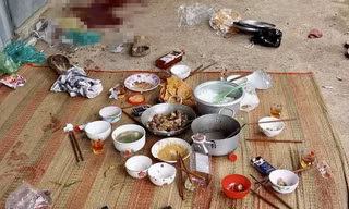 Vợ tử vong, chồng bị thương nặng sau chầu nhậu