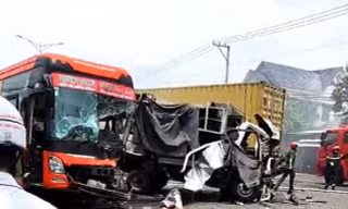 Nguyên nhân vụ tai nạn liên hoàn giữa 4 ô tô làm 1 người chết, 3 người bị thương nặng
