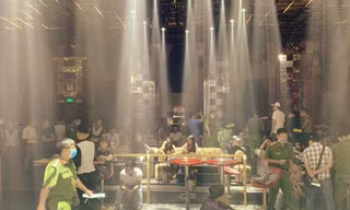 Hàng chục nam, nữ phê ma túy trong quán bar ở Bình Dương 