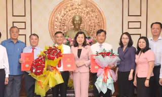 Bình Phước trao quyết định điều động, bổ nhiệm cán bộ chủ chốt