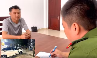 [Video] Công an lấy lời khai tài xế ‘xe điên’ tông loạt xe và người đi đường