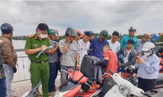 Lực lượng chức năng ghi nhận vụ việc