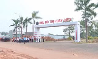 Khởi tố vụ án lừa đảo chiếm đoạt tài sản tại dự án khu đô thị Ruby City ở Bình Phước