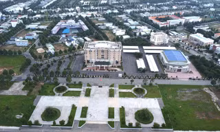 Nhìn từ trên cao trung tâm đổi mới sáng tạo của Bình Dương trong tương lai