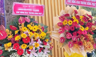 Mạo danh lãnh đạo Đảng, Nhà nước gửi hoa chúc mừng quán... của mình khai trương