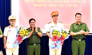 Công an tỉnh Bình Dương điều động, bổ nhiệm cán bộ chủ chốt