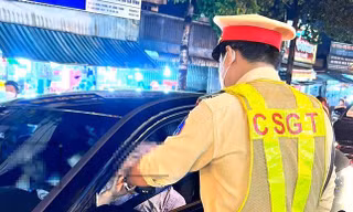 Hàng chục ngàn trường hợp 'dính' nồng độ cồn ở Bình Dương