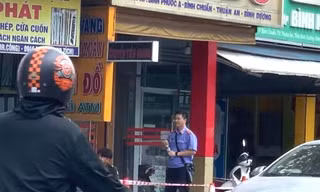 Dùng búa cướp tiệm vàng ở Bình Dương