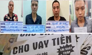 Công an Bình Dương lần theo tờ rơi, bắt nhóm hoạt động ‘tín dụng đen’