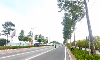 Ngắm tuyến đường như dải lụa nhiều làn nhất Bình Dương vừa được điều chỉnh tốc độ