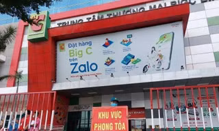 Siêu thị Big C Bình Dương tạm phong tỏa do liên quan ca dương tính