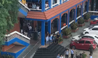 Nam thanh niên nhảy lầu tại Đại học Thủ Dầu Một