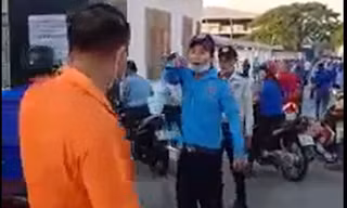 Bảo vệ công ty ở Bình Dương dùng gậy đánh công nhân dã man