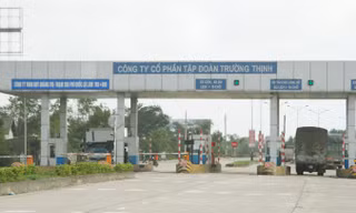 Trạm BOT Quảng Trị đặt tại Km 763+800 Quốc lộ 1. Ảnh: H.T.