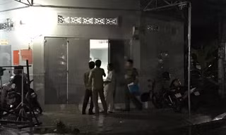 Hiện trường vụ việc. Ảnh H.C