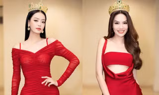 Á hậu Bùi Khánh Linh cảm ơn cha mẹ vì cho mình vóc dáng đẹp, chiều cao 1,77 m