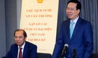 Chủ tịch nước gặp mặt các Cơ quan Đại diện Việt Nam tại Hoa Kỳ