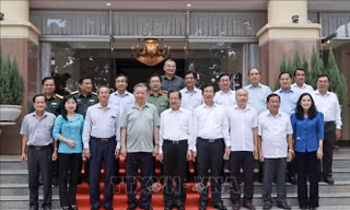 Chủ tịch nước Tô Lâm gặp mặt lãnh đạo chủ chốt tỉnh An Giang
