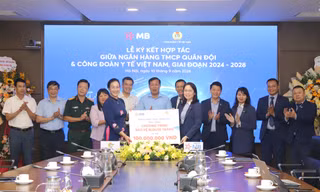 MB ký kết hợp tác với Công đoàn Y tế Việt Nam