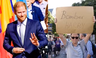 Đám đông biểu tình, la ó về Harry